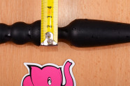 Dvojité dildo Ass Jacker (18 cm) – průměr největší kuličky