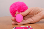 Análny kolík Pinky Bunny - s rukou