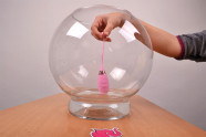 Bezdrôtové vibračné vajíčko Pink Love, vo vode