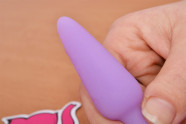Anální kolík Purple Shining – malý