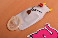 ERCO žertovný kondom – focení v prodejně Růžový Slon Havířov