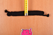 Bondážne lano Soft Touch - meriame šírku kratšieho lana