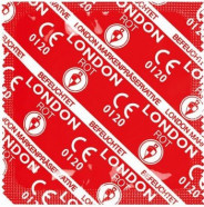 London Red – červené kondomy (1 ks)