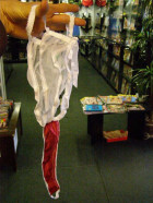 Prádlo ženy nohavičky biele otváracia SL