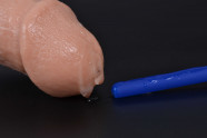 Sterilné lubrikačný gél K-Y Jelly (82 g), aplikovanie na dildo