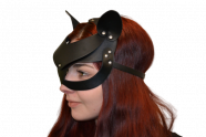Maska s kamienkami Sexy Cat