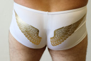 Biele boxerky Angel Wings – tester Honza