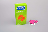Durex Arouser - vrúbkované kondómy (12 ks)