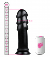 XXL análne dildo Gigants Muzzl (28 cm), plechovka
