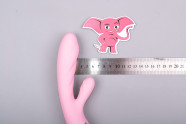 Nahřívací vibrátor s výběžkem na klitoris Lissy, rozměry