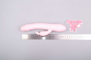Handsfree pulzátor s výběžkem na klitoris Pulzie Bunny, rozměry