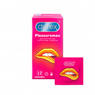 Durex Pleasuremax  vrúbkované kondómy (12 ks)
