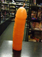 Žart. sviečka penis vosk 18 cm