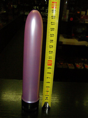 Műanyag vibrátor 19 cm