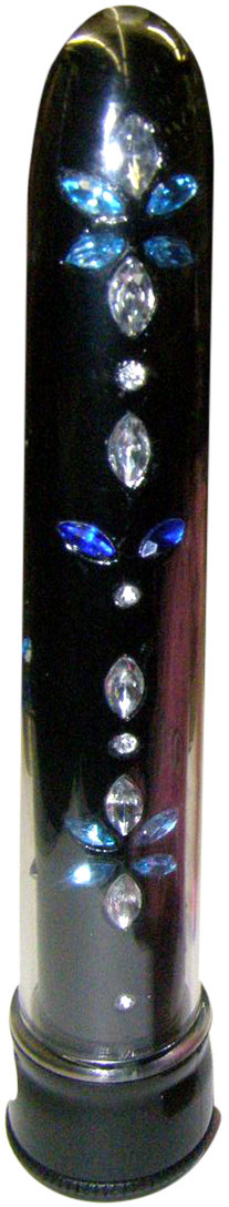 Vibrátor Diamond Dancer čierny 18 cm