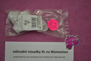 náhradní násadky XL na Womanizer Pro