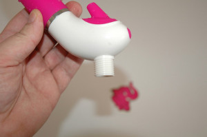 Vibrátor H2O Drop Pink | vízsugár