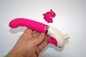 Vibrátor H2O Drop Pink | vodní tryska