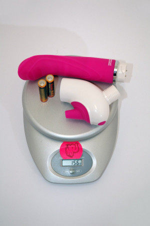 Vibrátor H2O Drop Pink | súly