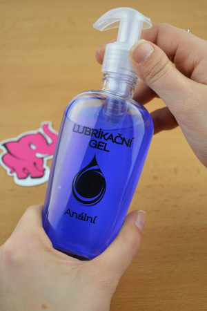 Anální lubrikační gel (130 ml) – s pumpičkou