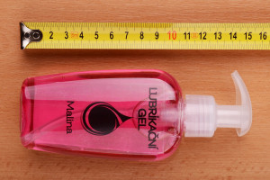 Malina, lubrikační gel – měříme výšku