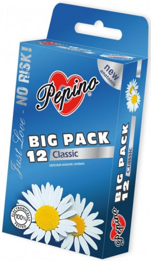 Pepino Classic Big pack - óvszer 12 db.