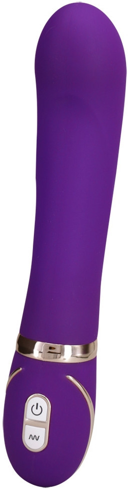 Front Row Purple vibrátor, dupla szilikonnal