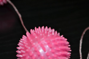 Venušiny kuličky ježek růžová
