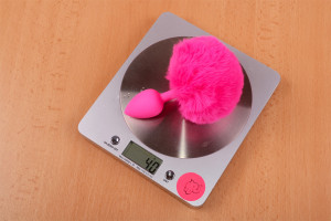 Análny kolík Pinky Bunny - váha