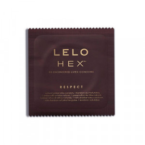 LELO Hex Respect XL 3 ks, obal kondómu