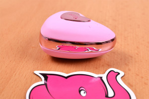 Pink Love vezeték nélküli vibrációs tojás, kontroller