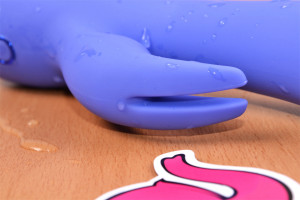 Rotační vibrátor Dream Bunny, detailní záběr výběžku na klitoris