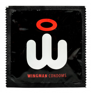 Wingman – kondomy s nasazovací sponou (8 ks)
