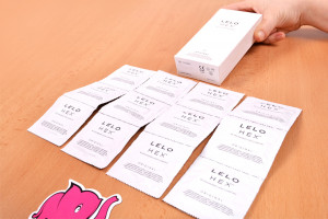 LELO Hex Original - kondómy vytiahnuté z krabičky (12 ks)