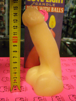 Žert. svíčka penis 18 cm