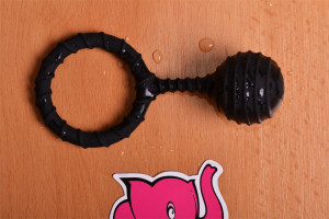 Erekční kroužek Bubble Blower – velký, focení v prodejně Růžový Slon Havířov