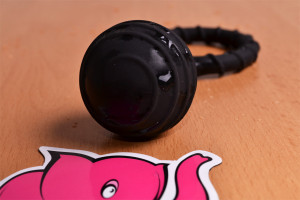 Erekčný krúžok Bubble Blower - fotenie v predajni Ružový Slon Havířov