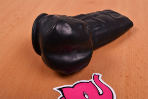 Latexový návlek na penis Cock Master - fotenie v predajni Ružový Slon Havířov