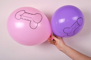 Nafukovací balónky – nafouknutá verze balónků