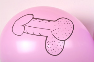 Nafukovací balónky – detail obrázku