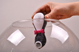 Satisfyer Pro Penguin – ponořování do nádoby s vodou