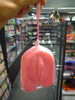 Žart. ružové mydlo - vagína
