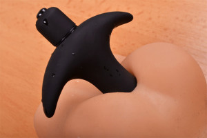 Vibračný análny kolík Prostate Jet - ukážka zavádzanie kolíka