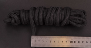 BDSM Tease - 3 szerszámos készlet, kötél - méretek