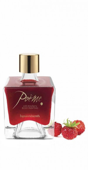 Bijoux Indiscrets Poême Strawberry – malování na tělo (50 ml)