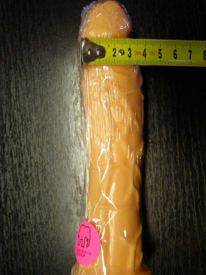 Latex vibrátor 21 cm