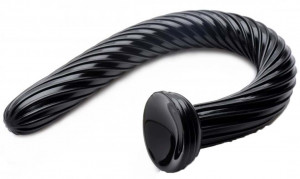 XXL anális vibrátor tapadókoronggal Xtreme Spiral (50,8 cm)