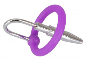 Sperma Stopper se silikonovým kroužkem Glans Ring (8 mm)