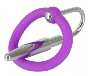 Sperma Stopper so silikónovým krúžkom Glans Ring (8 mm)