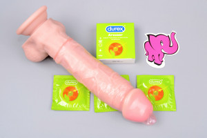 Durex Arouser - vrúbkované kondómy (3 ks)